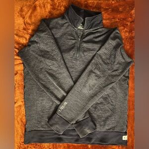 Reigning Champ X ASICS Navy Zip-Up Sweater